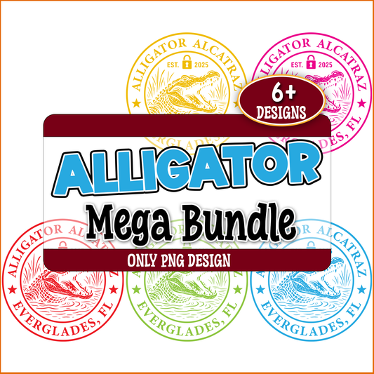 Alligator Alcatraz Png bundle