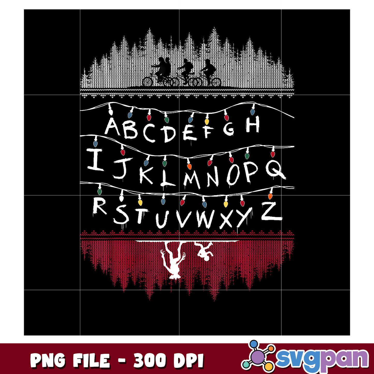 Alphabet png, new stranger things png, mystery movie png