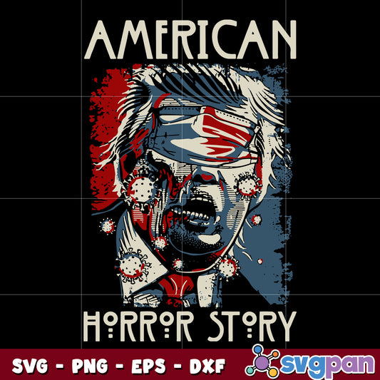 American Horror Story Trump Coronavirus svg