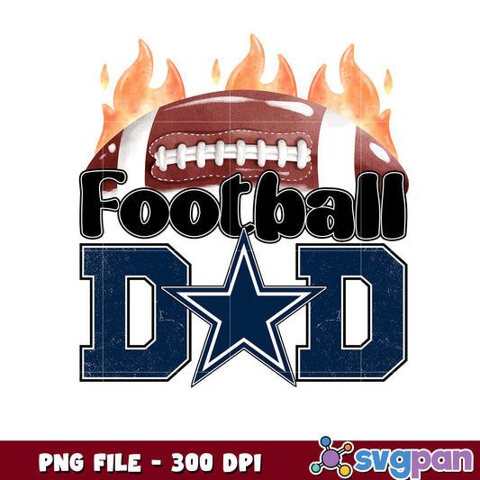 American football dad dallas cowboys png, sporty dad game day png, nfl football teams png