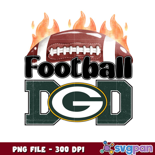 American football dad green bay packers png, sporty dad game day png, nfl football teams png
