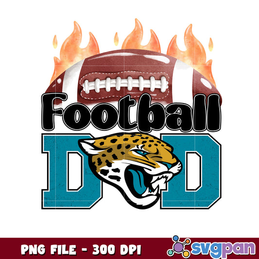 American football dad jacksonville jaguars png, sporty dad game day png, nfl football teams png