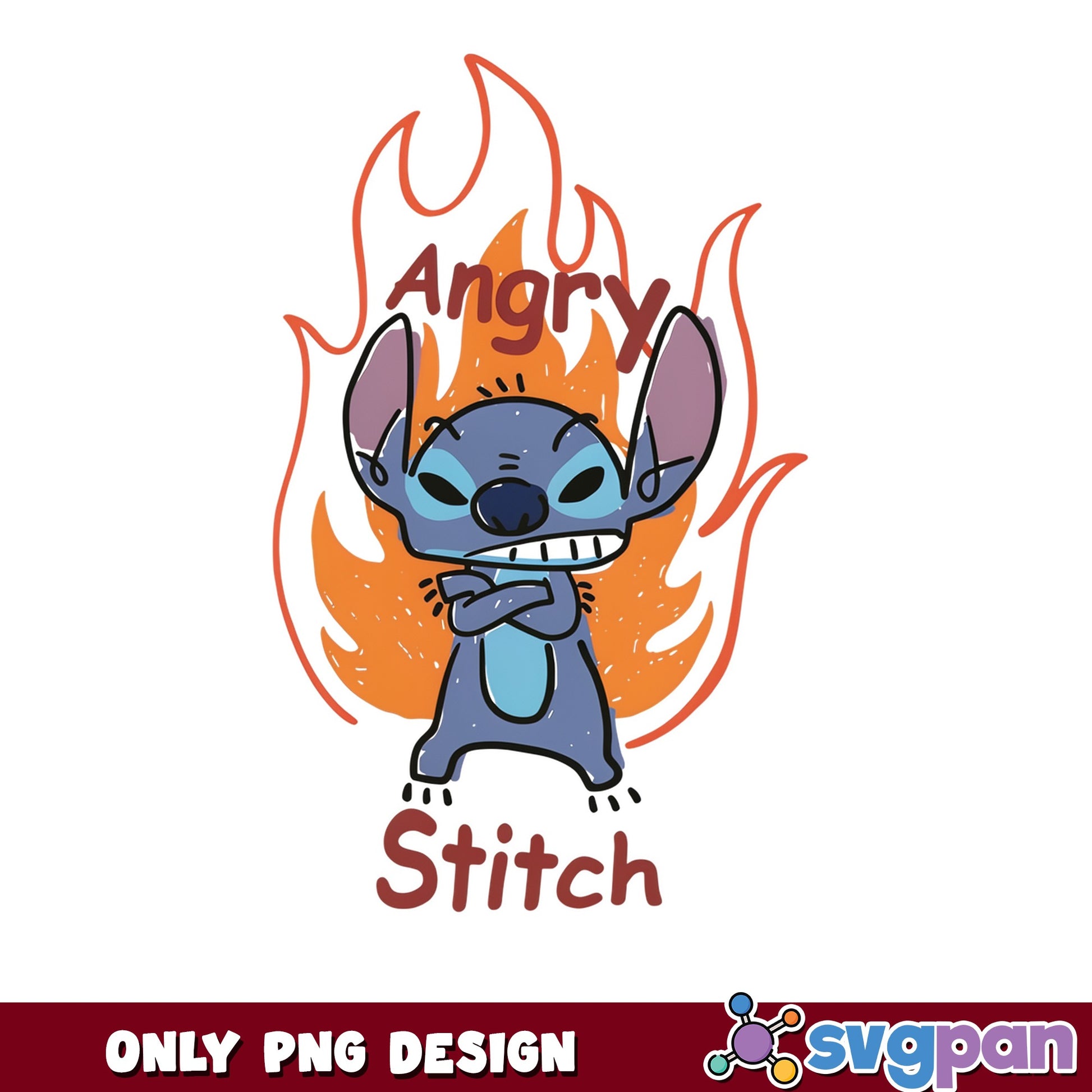 Angry Stitch PNG, Lilo And Stitch PNG, Disney Stitch PNG