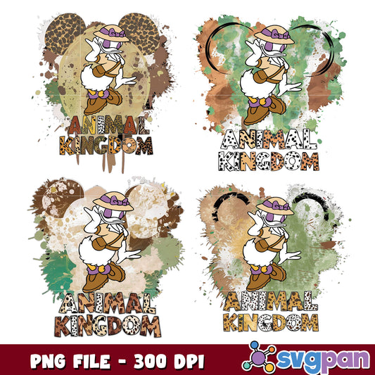 Animal Kingdom Daisy PNG Bundle