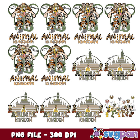 Animal kingdom disneyland png bundle