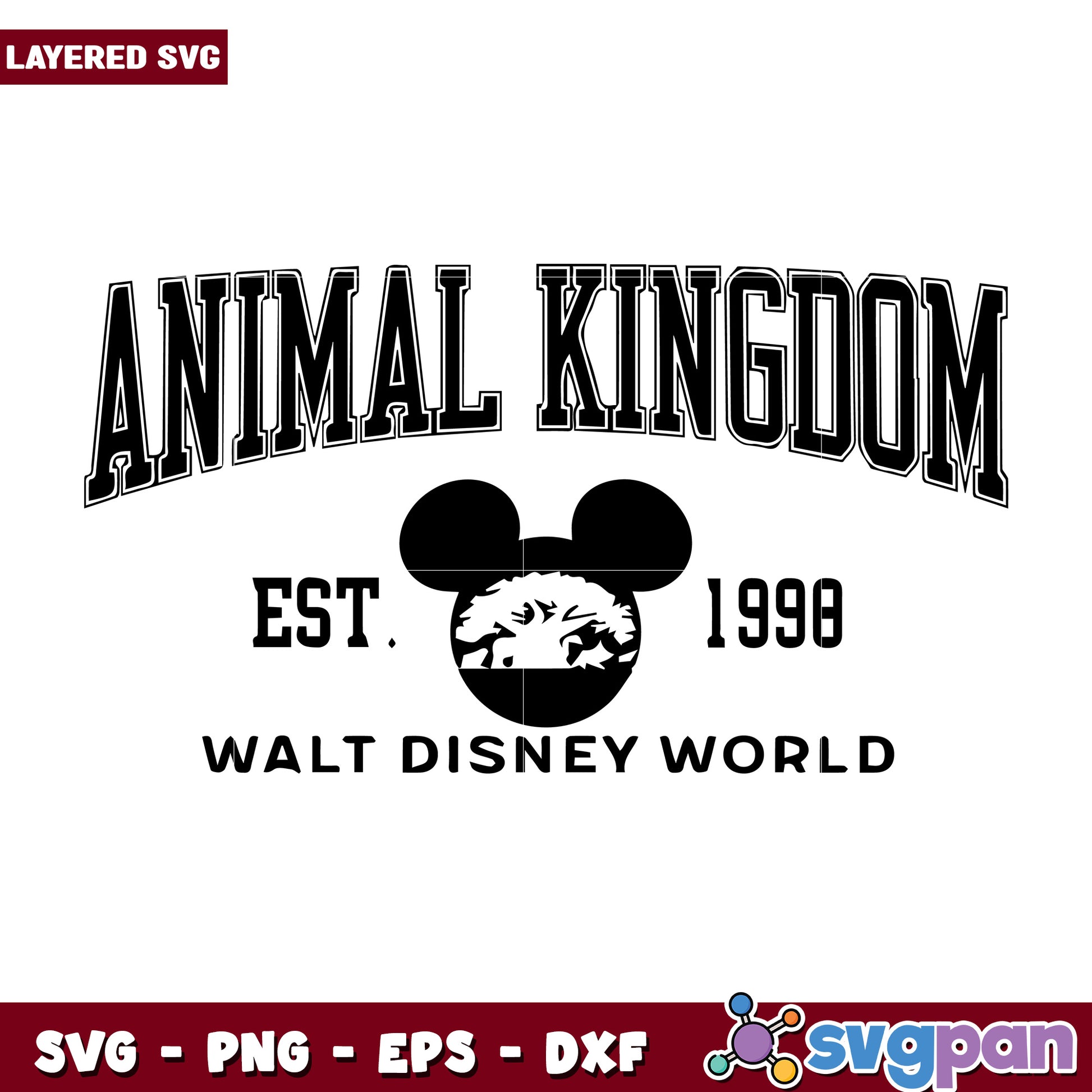 Animal kingdom svg, disney parks​ svg, disney chanel svg