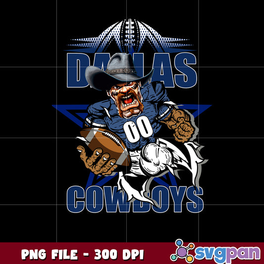 Animal logo dallas cowboys design png, national fottball league png, list of nfl teams​ png