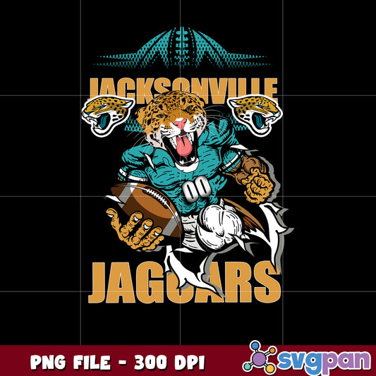 Animal logo jacksonville jaguars design png, national fottball league png, list of nfl teams​ png