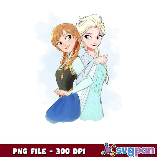 Anna and elsa frozen png, disney cruise png,disney world png