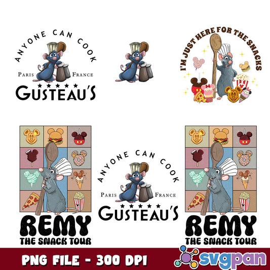 Anyone can cook png bundle