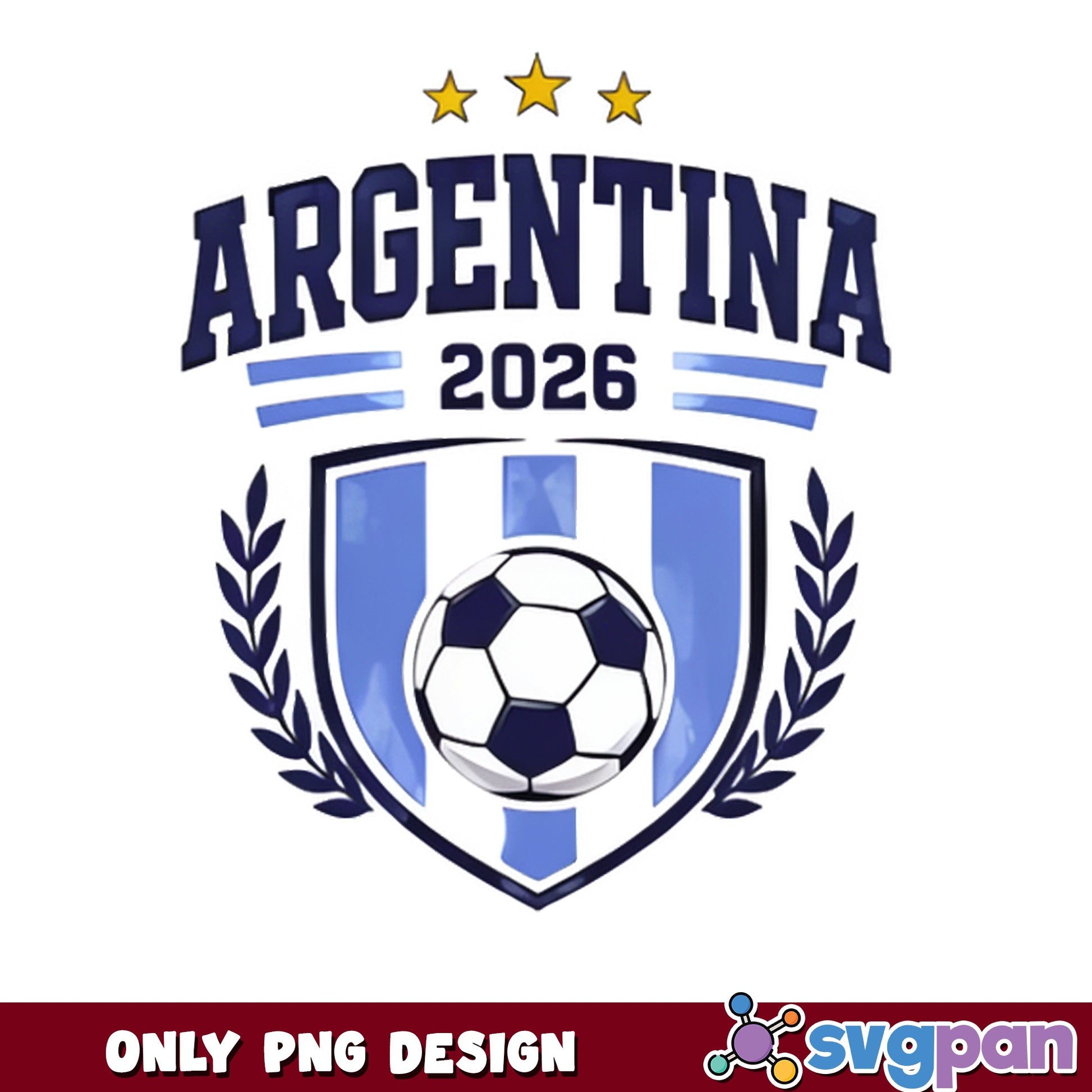 Argentina 2026 Soccer PNG, World Cup Football PNG, Soccer Team PNG