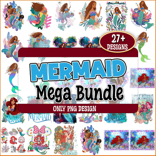 Ariel live action png bundle