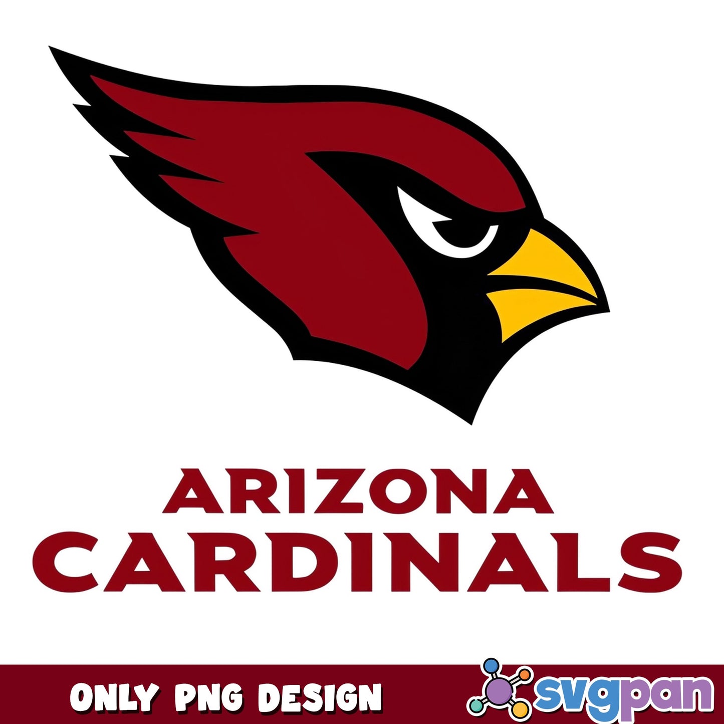 Arizona Cardinals PNG, NFL Football Team Logo, Cardinals PNG