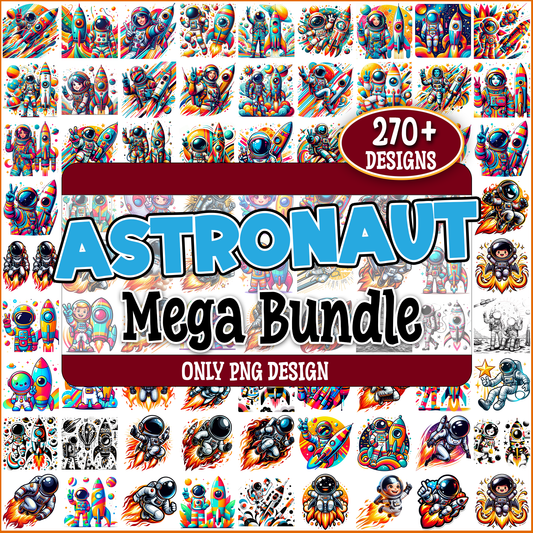 Astronaut png bundle