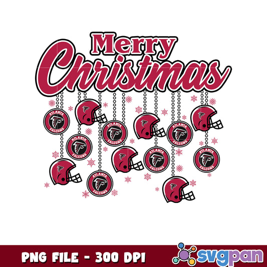 Atalanta falcons helmet merry christmas png, nfl games today​ png, nfl teams 2025 png