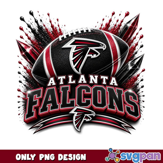 Atlanta Falcons PNG, NFL Football Team Design, Falcons PNG