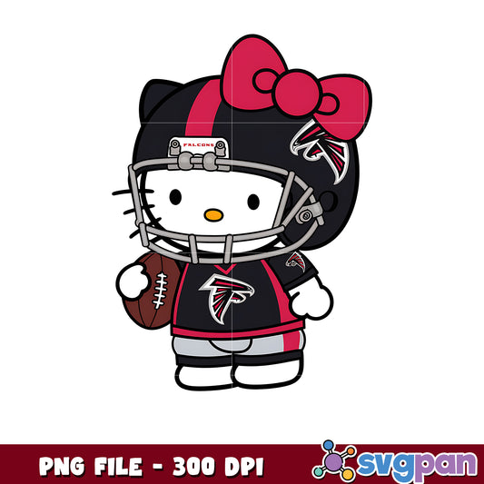 Atlanta falcons hello kitty png, nfl bracket​​​ png, nfl combine​ png