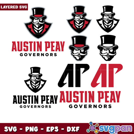 Austin Peay Governors SVG Bundle