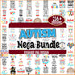 Autism quotes svg bundle