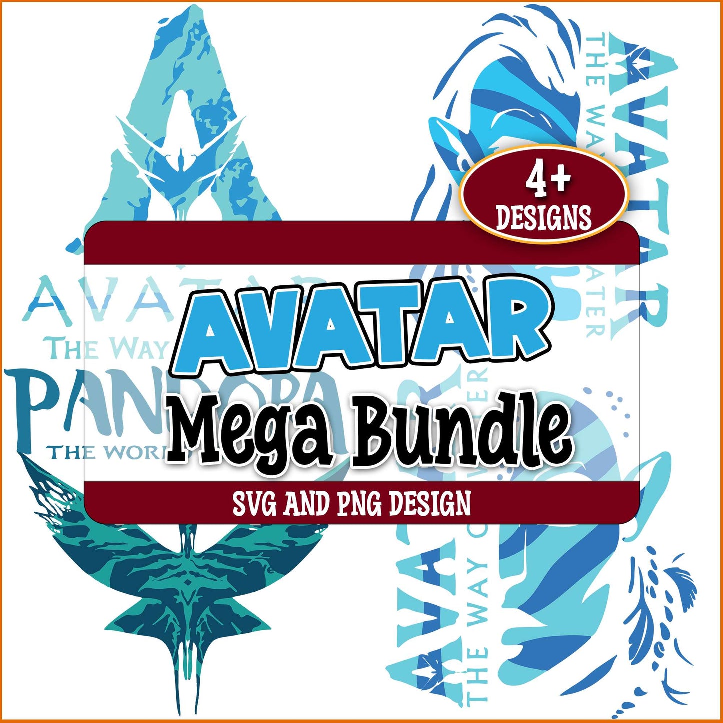 Avatar signature svg bundle