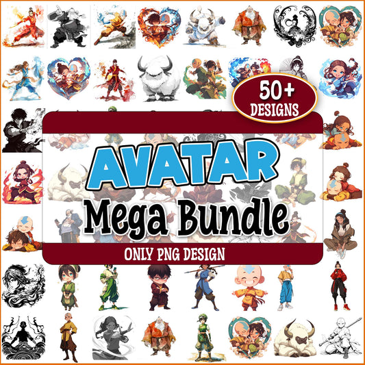 Avatar the last airbender png bundle