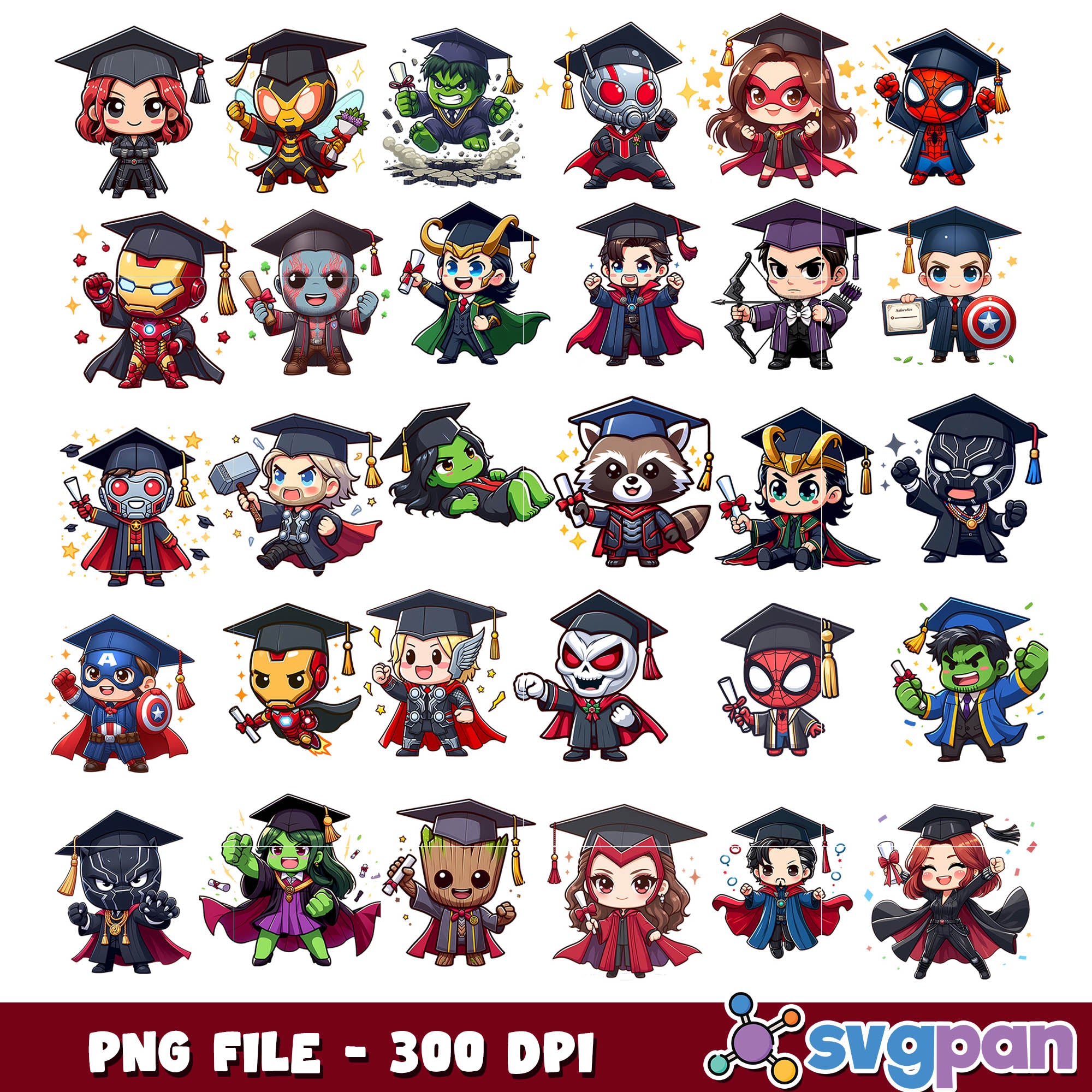 Invincible Graduation Design Avenger Graduation – svgpan