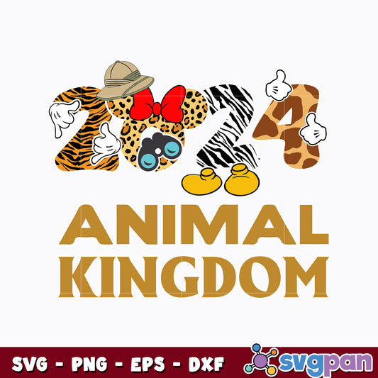 Minnie Animal Kingdom 2024 disney svg