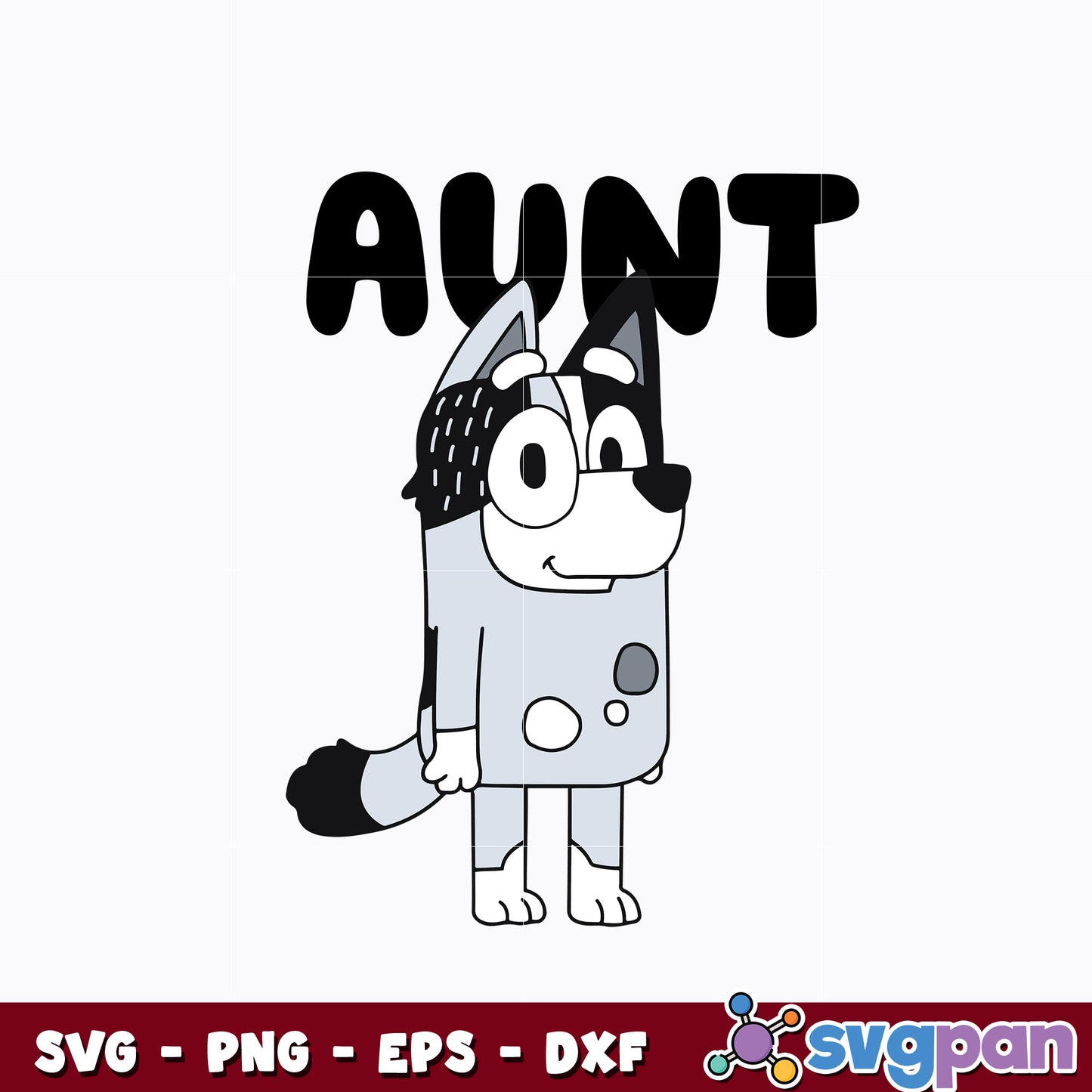 Aunt Trixie Heeler cartoon svg