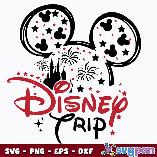 My First Disney Trip 2023 SVG, Mickey mouse svg