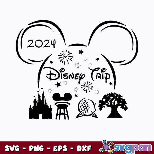 Disney trip svg, Mickey trip svg