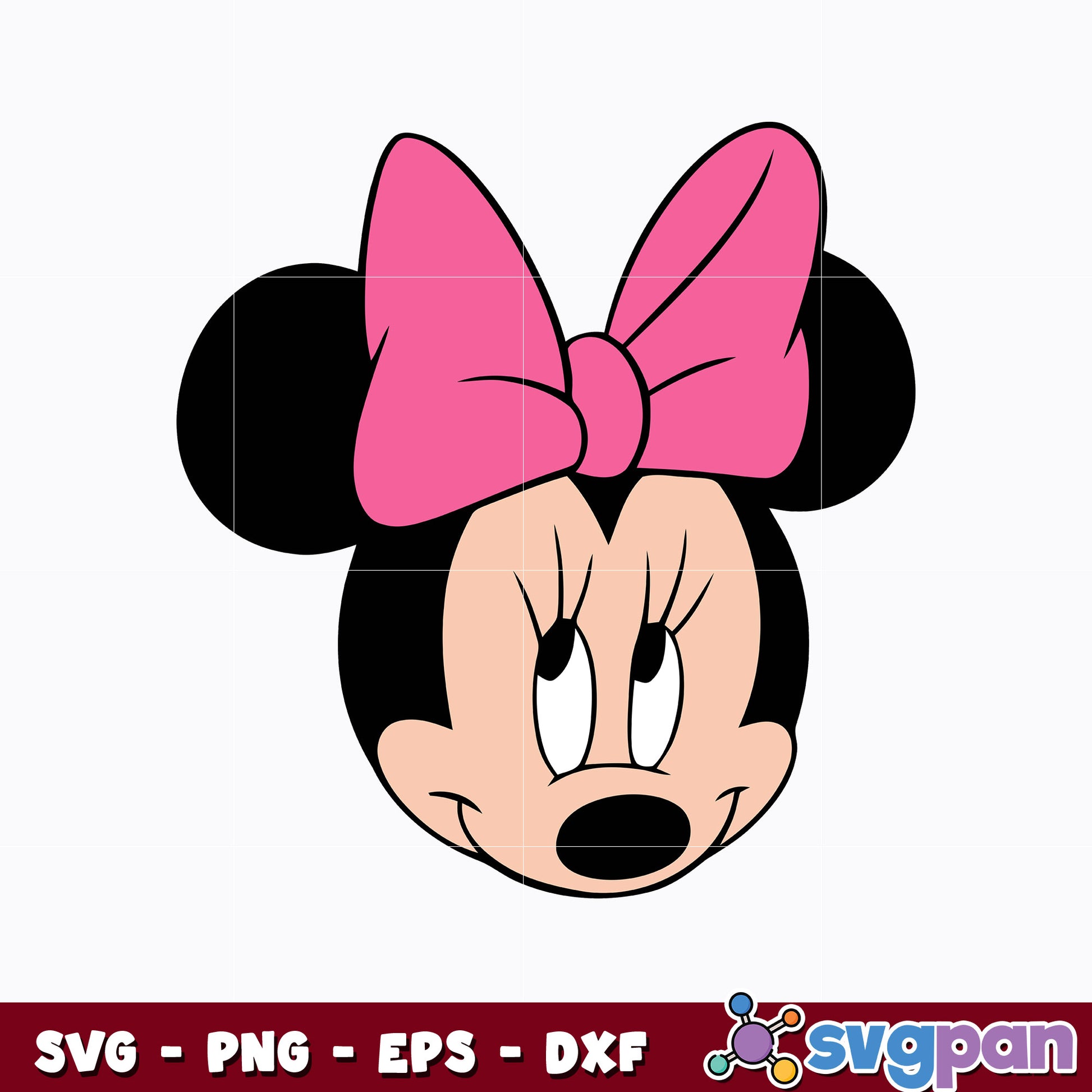 Minnie mouse svg, Disney Minnie mouse svg 