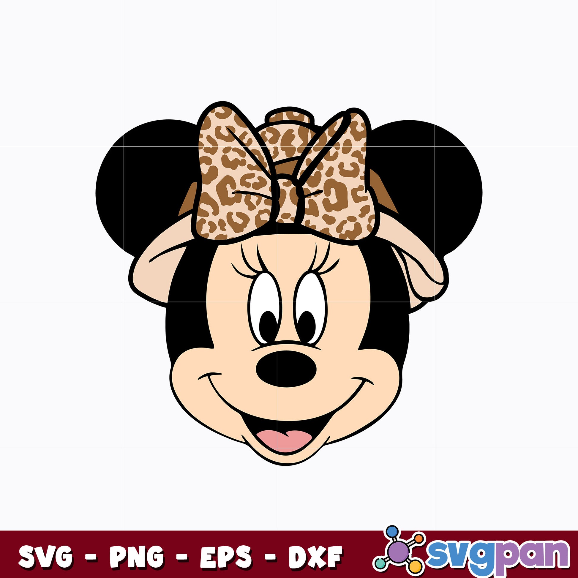 Minnie mouse Safari Svg, Safari Trip Svg, Animal Park Svg  