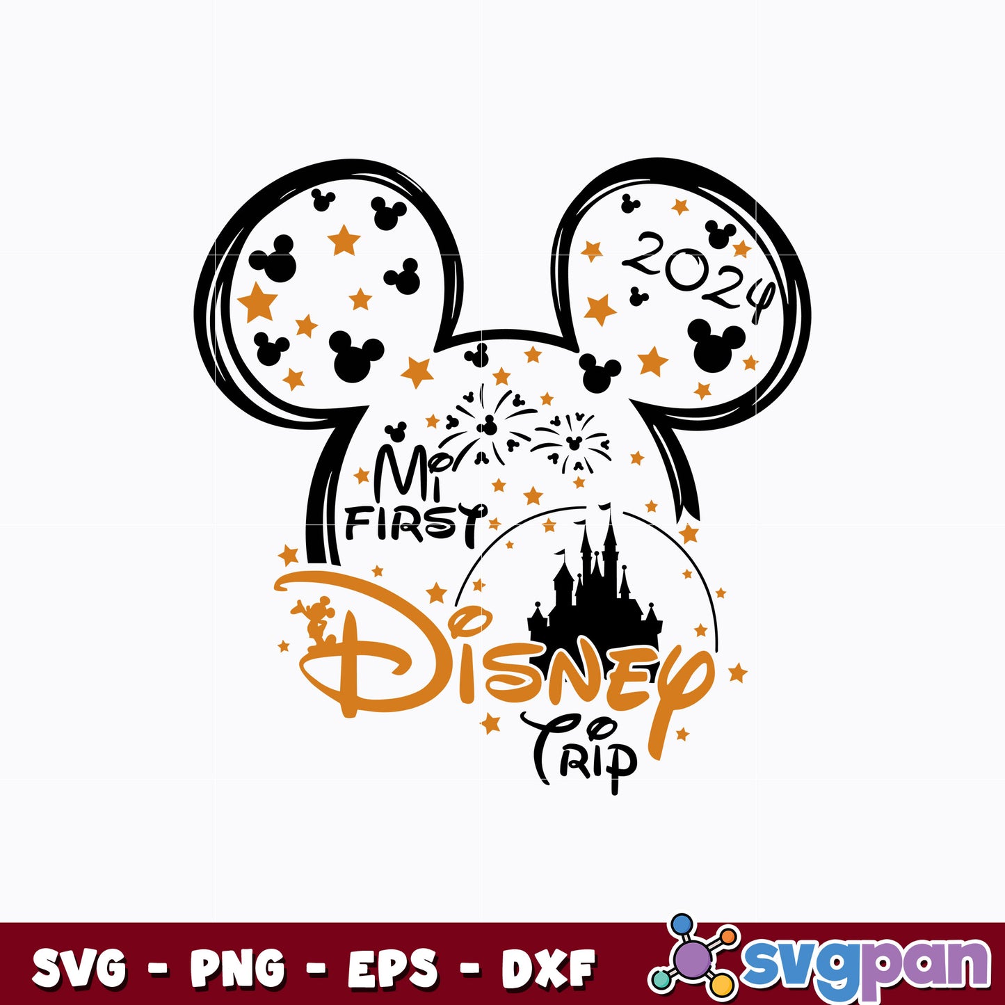 Mickey disney 2024 trip svg