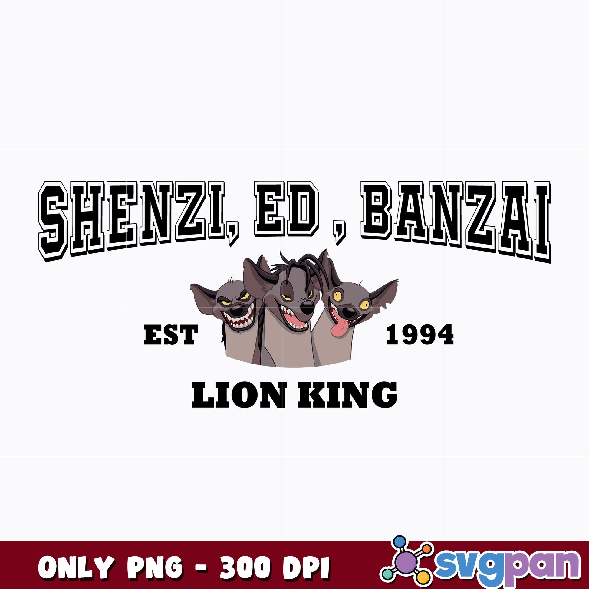 Shenzi est 1994 lion king png