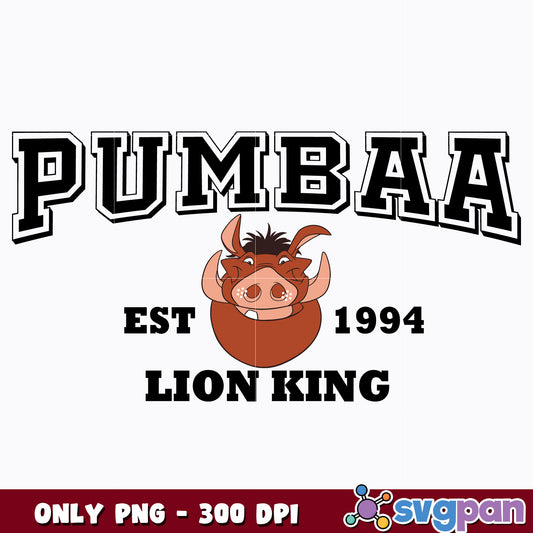 Pumbaa est 1994 lion king png