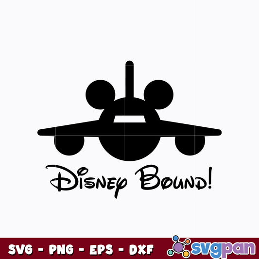 Mickey Disney bound svg