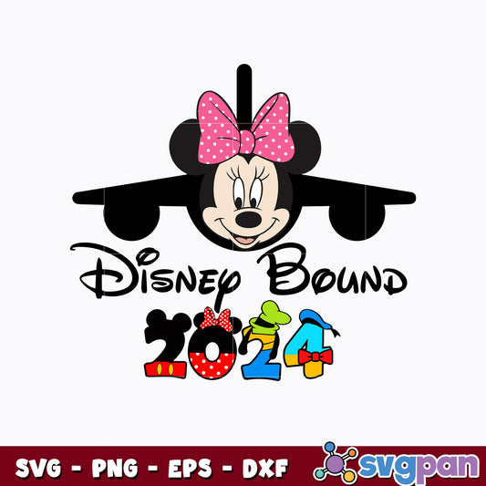 Minnie disney bound disney svg