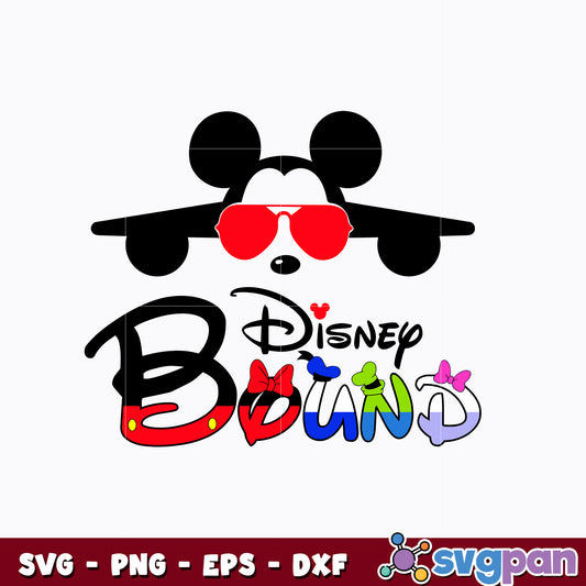 Mickey disney bound svg