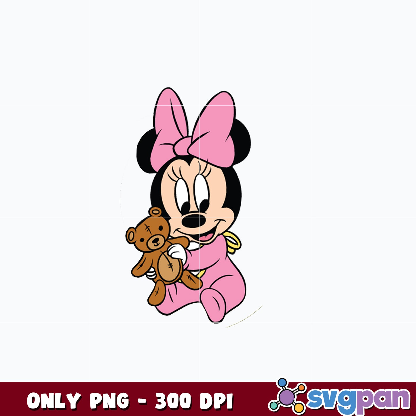 Minie Baby Gummy Bears png, Minnie Mouse png 