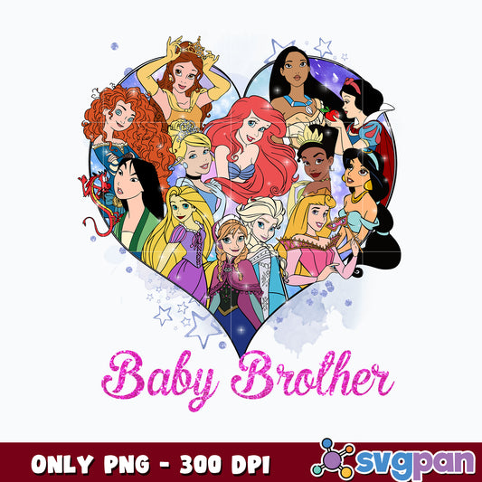 Baby Brother Disney Princesses png