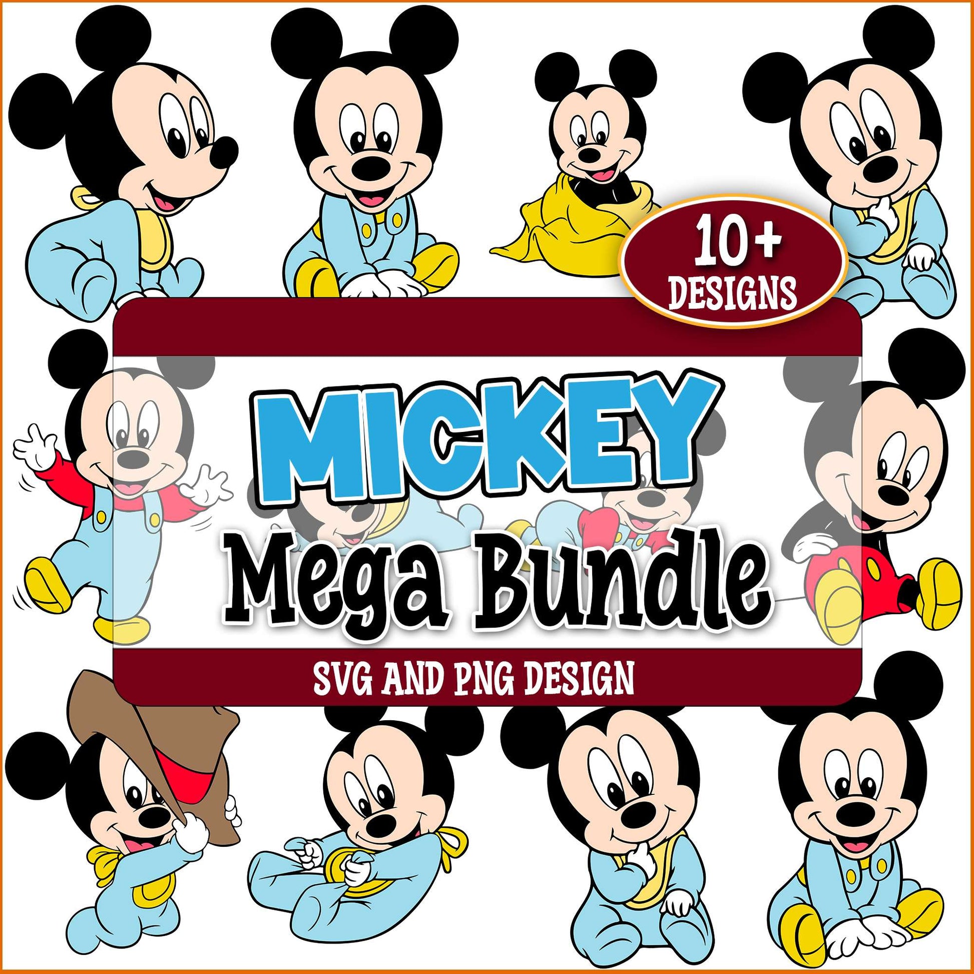 Babe mickey svg bundle