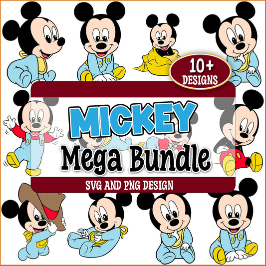 Babe mickey svg bundle