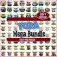 Baby yoda png bundle