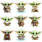 Baby yoda png bundle, baby yoda costume png, baby yoda toy png