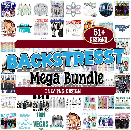 Backstreet boys vintage png bundle