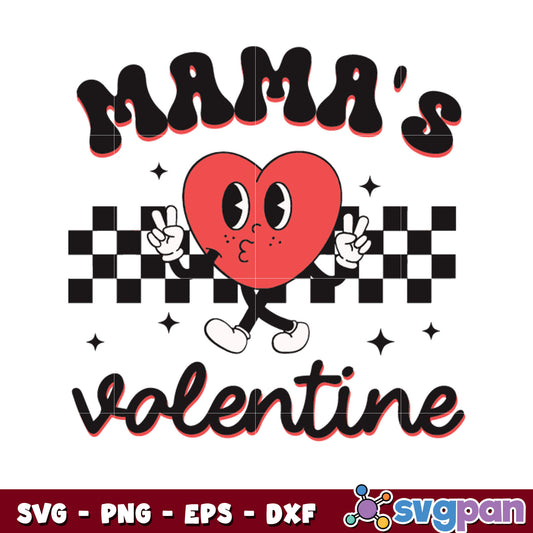 Bad bunny heart mama valentine svg, bad bunny valentine svg