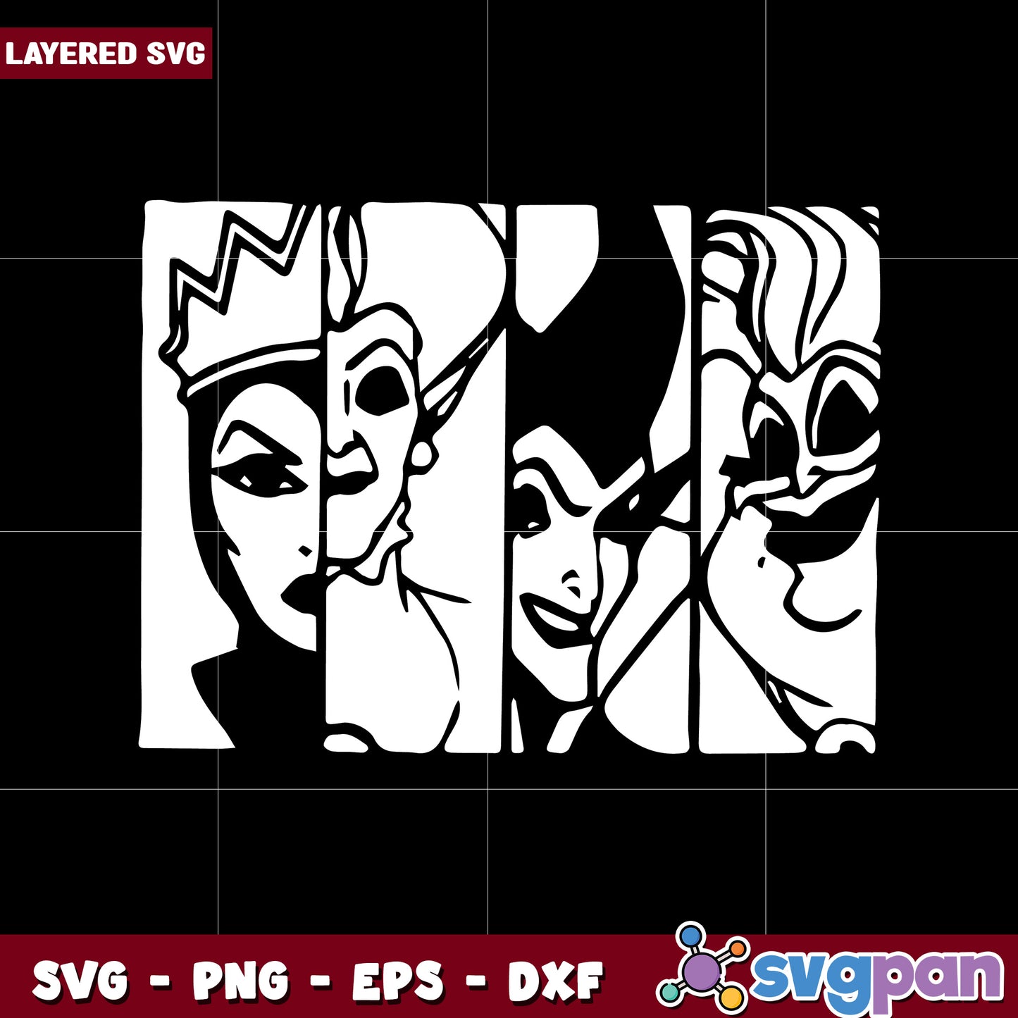 Bad girls have more fun disney villain svg, disney villain quote svg