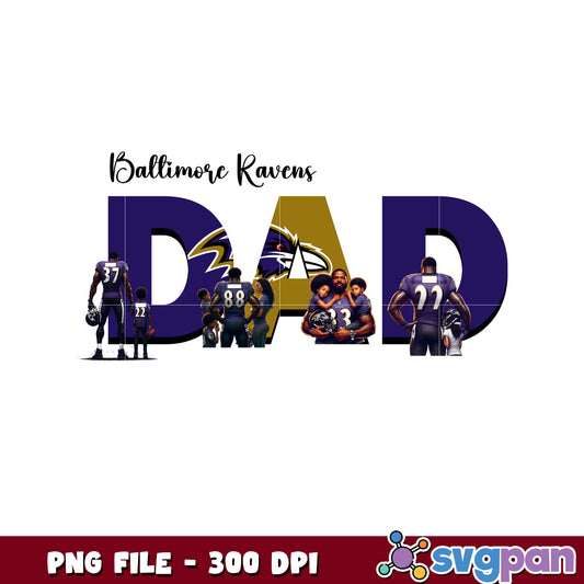 Balltimore ravens dad png, national football league png, amercan football png