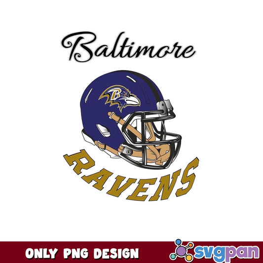 Baltimore Ravens Football Helmet PNG, NFL Team PNG, Ravens PNG