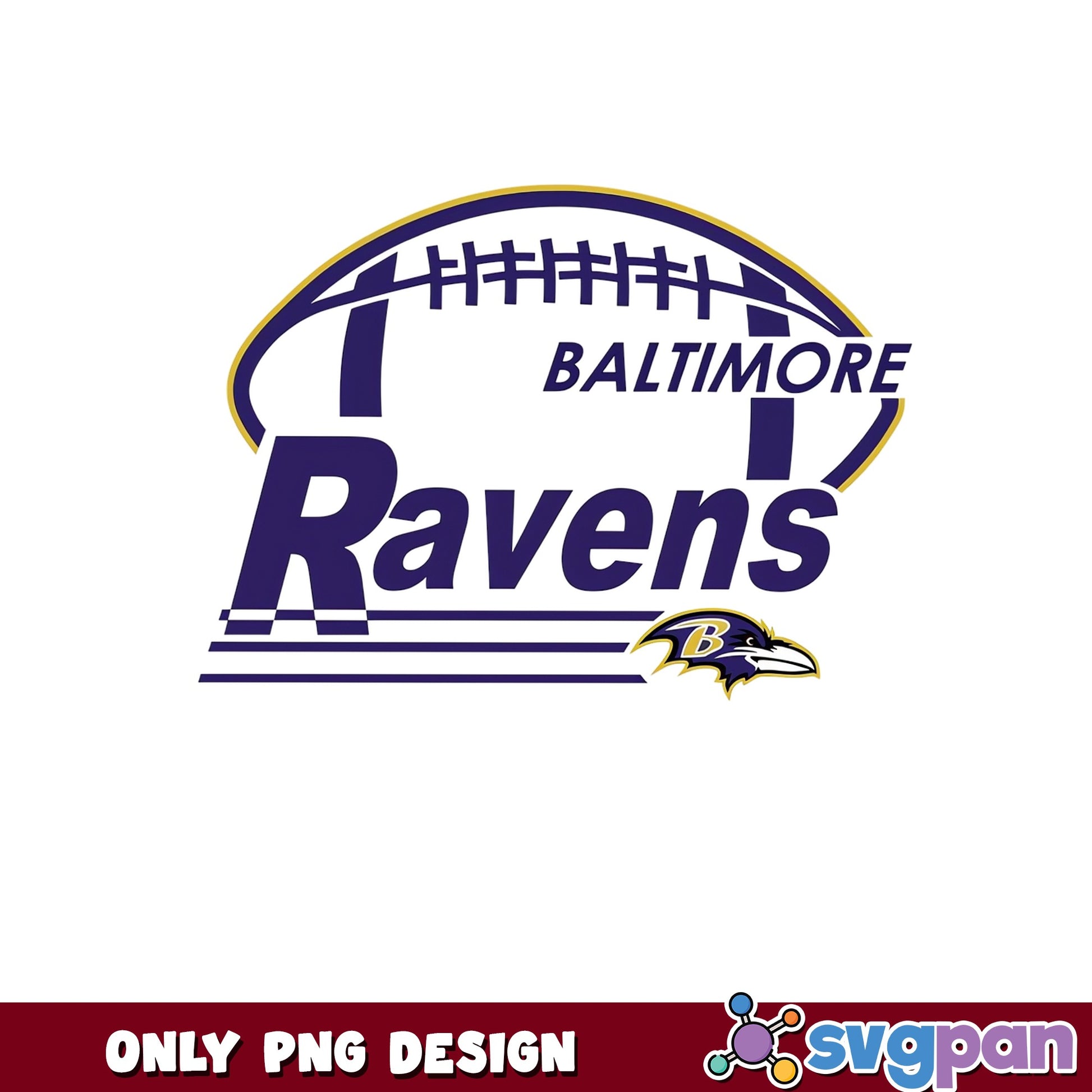 Baltimore Ravens PNG, NFL Football Team Logo PNG, Ravens PNG